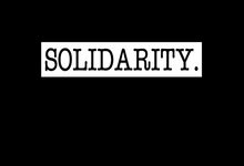 Load image into Gallery viewer, &quot;SOLIDARITY.&quot; Tee
